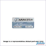 Harrison Ac Evaporator Box Decal F2