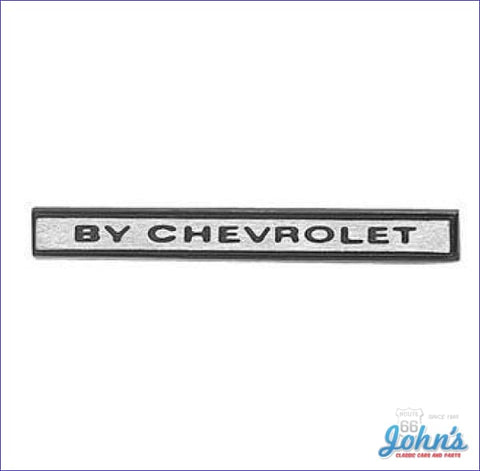 Header Emblem By Chevrolet Gm Licensed Reproduction A