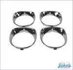 Headlight Bezels 4Pc Set A