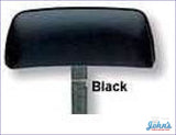 Headrest Assemblies With Curved Bar- Pair Gm Licensed Reproduction Camaro 1969 / Black F1