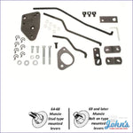 Hurst Shifter Install Kit With Linkage Competition/plus. Cars Console Muncie Transmission Bolt On