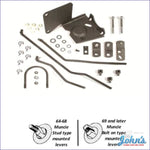 Hurst Shifter Install Kit With Linkage Competition/plus. Cars Without Console Muncie Transmission