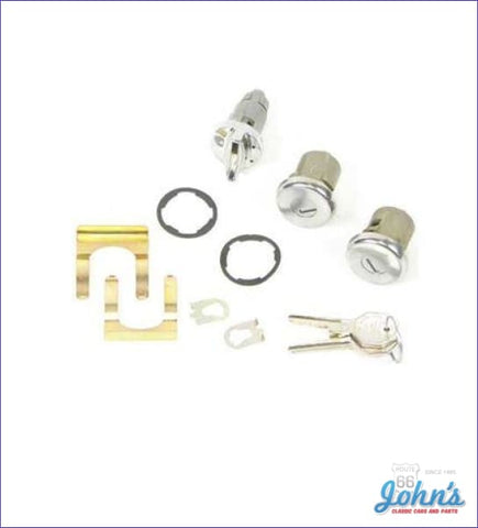 Ignition And Door Lock Kit With Oe Style Keys A X
