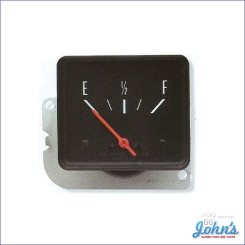 In Dash Fuel Gauge - Without Console Gauges Factory Replacement Gm Licensed Reproduction X