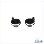 Inner Radio Knobs - Pair. Second Design. Mono Or Stereo F2