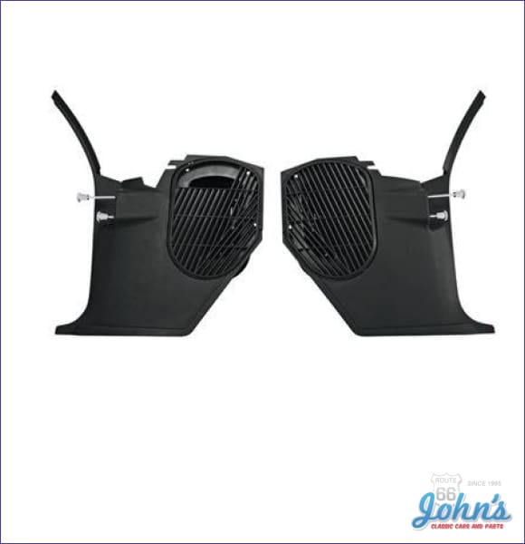KICKBACK CORNERED,LES 150 PASSIONS…セット Kick Panels for 1968-1972 El Camino with Factory Air Conditioning