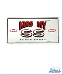 License Plate - Kiss My Ss A F2 X F1