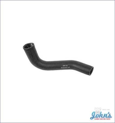 Lower Radiator Hose With 283/327 Without Spacer Or Ac. Gm Part # 3839303 A