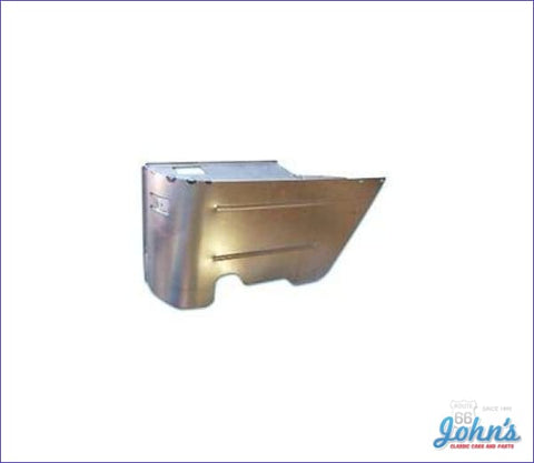 Lower Rear Armrest Metal Panel For Convertible- Rh A