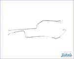 Main Fuel Line Front To Rear 3/8. 2Pc Stainless Steel. (Os2) F2