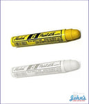 Marking Crayon Kit 2Pc. 1 White Yellow A F2 X F1