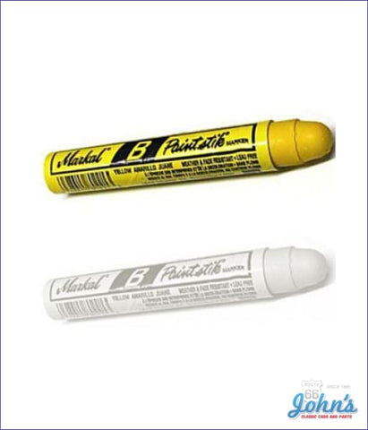 Marking Crayon Kit 2Pc. 1 White Yellow A F2 X F1