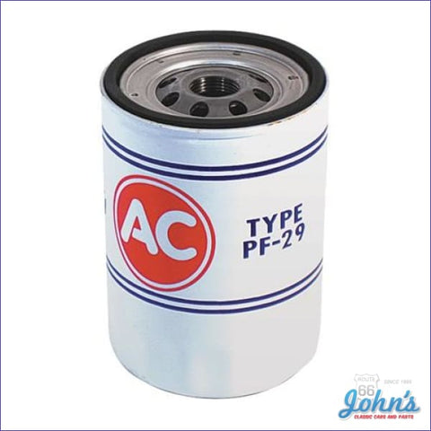 Oil Filter Spin On Style Pf29 Sb Or Bb A F2 X F1