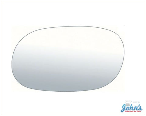 Outside Mirror Replacement Glass - Lh Bullet Style F2