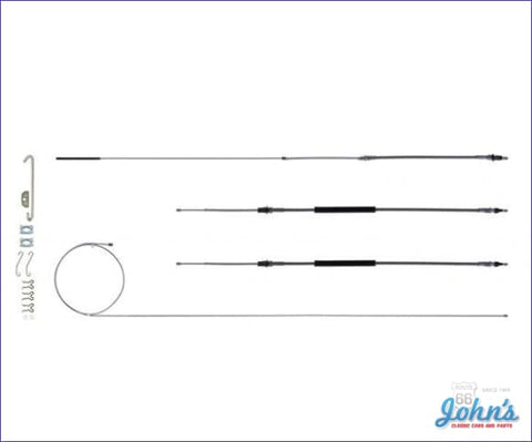 Park Brake Cable Kit For Th400- Oe Steel A
