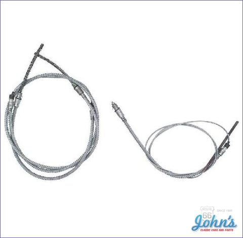 Park Brake Cable Kit - Stainless Steel X