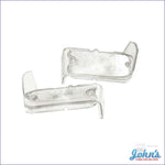 Park Lamp Lenses Clear Pair Gm Licensed Reproduction A