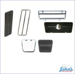 Pedal Pad And Trim Kit Automatic With Disc Brakes Except 70-71 Z28 F2