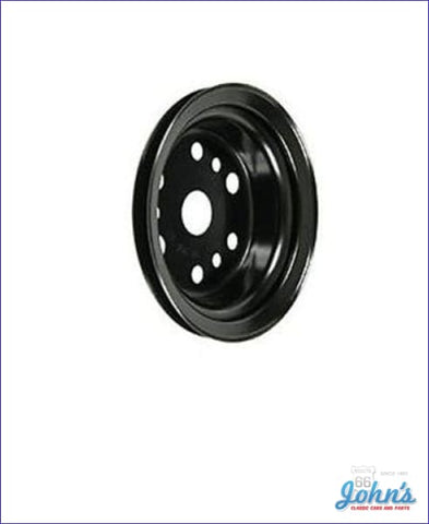 Power Steering Crank Pulley Sb With Short Wp. Used To Add Ps. Gm A X F1