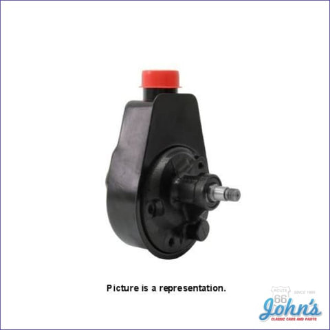Power Steering Pump 6Cyl & Sb Replacement Style Teardrop Design Use With Short Water Pump X