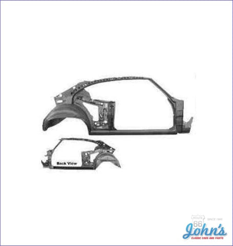 Quarter And Door Frame Assembly Coupe- Rh (Truck) A