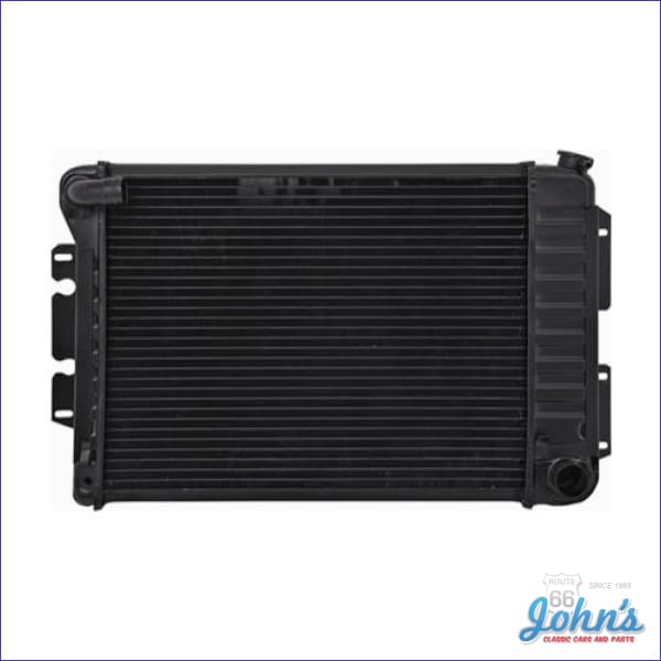 Radiator, Big Block Manual Transmission, 4 Row core size 17 x 23 x 2-5 ...