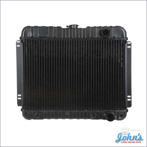 Radiator Small Block Automatic Transmission With Passenger Side Inlet Without Recessed Mounting