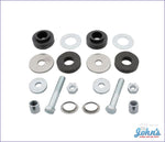 Radiator Support Bushing Kit With Hardware Reproduction Style A