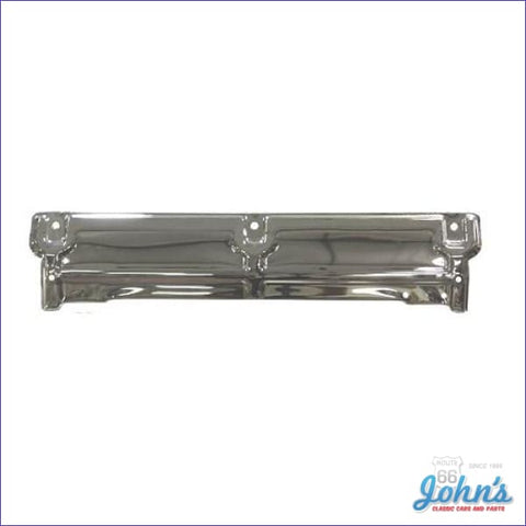 Radiator Top Plate With Standard Or Without Factory Air Conditioning Chrome. F2