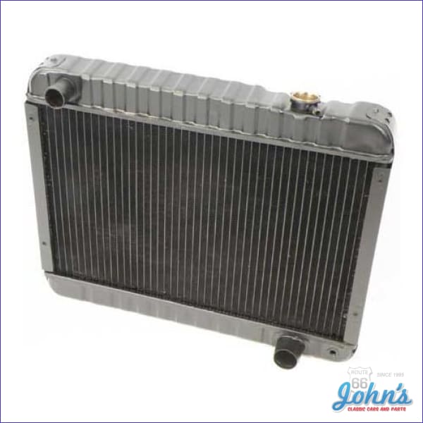 Radiator, With L79 Small Block Manual Transmission with driver side in ...