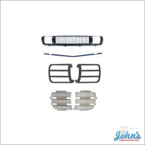 Rally Sport Deluxe Grille Kit With Gm Grille. (Os3) F1