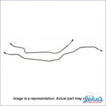 Rear Brake Line Kit With Disc Conversion 2 Piece Stainless Steel X
