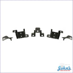 Rear Bumper Bracket Kit - 5Pc Gm Licensed Reproduction F2