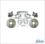 Rear Disc Brake Conversion Kit With Drilled & Slotted Rotors (Os1) A