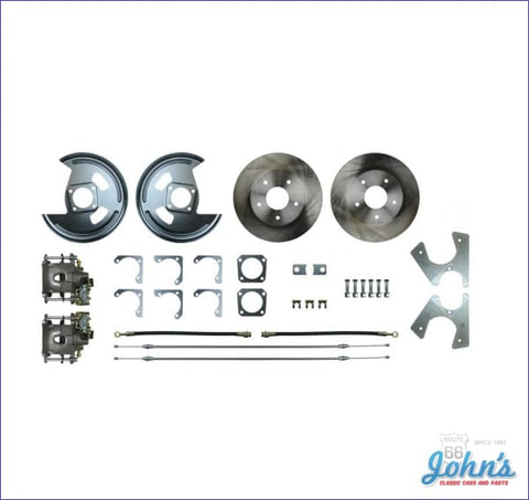 Rear Disc Brake Conversion Kit With Standard Rotors. (Os1) A