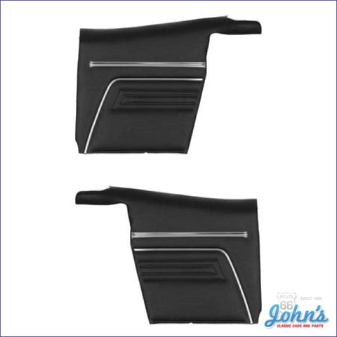 Rear Door Panels- Convertible With Standard Interior- Pre-Assembled- Pair (Os1) F1