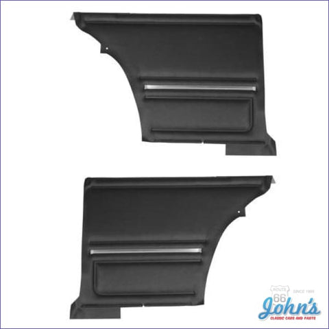 Rear Door Panels- Coupe With Standard Interior- Pre-Assembled- Pair F1