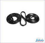 Rear Door Seals 4Dr Sedan - Pair X