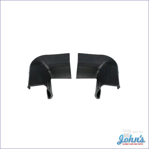 Rear Lower Headliner Trim Corners 2Dr Hardtop Pair Gm Licensed Reproduction A