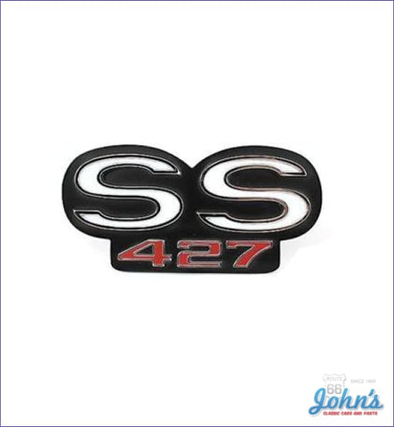 Rear Panel Emblem Ss427- Gm Licensed Reproduction A