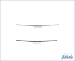 Rear Panel Moldings- Pair- Upper & Lower (Os1) A