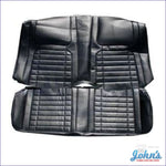 Rear Seat Cover For Convertible With Deluxe Interior Without Fold Down F1