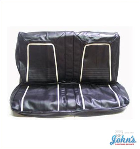 Rear Seat Cover For Coupe & Convertible With Deluxe Interior Without Fold Down F1