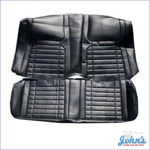 Rear Seat Cover For Coupe With Deluxe Interior Without Fold Down F1