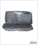 Rear Seat Cover With Comfortweave Deluxe Interior Fold Down F1
