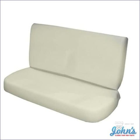 Rear Seat Foam- Coupe- Pair Back And Bottom (Os2) A