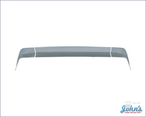 Rear Spoiler - Tall Design 3Pc Gm Licensed Reproduction F2