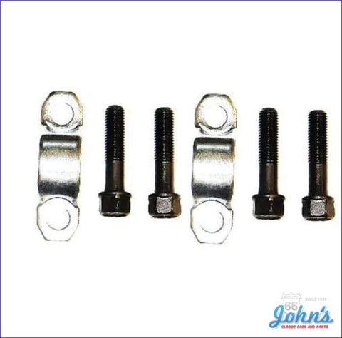 Rear U-Joint Retainer Kit. Strap Style A F2 X F1