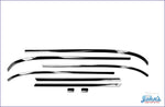 Rear Window Molding Kit 8 Piece Set For Hardtop X