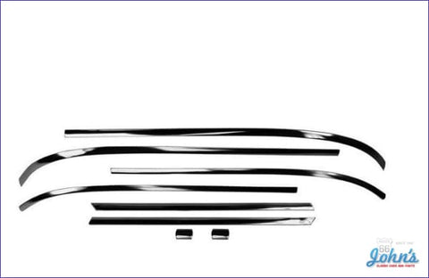 Rear Window Molding Kit 8 Piece Set For Hardtop X